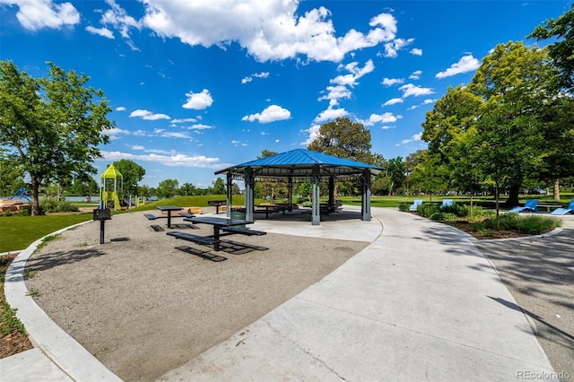 4200 W 17th Ave Unit 212, Denver, CO 80204 - view of community with a gazebo