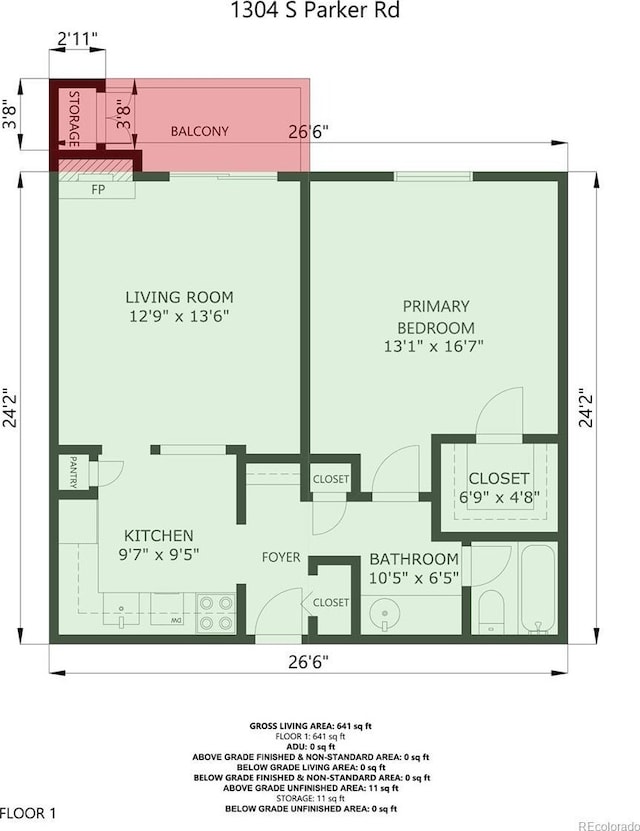 1304 S Parker Rd Unit 346, Denver, CO 80231 - photo 8