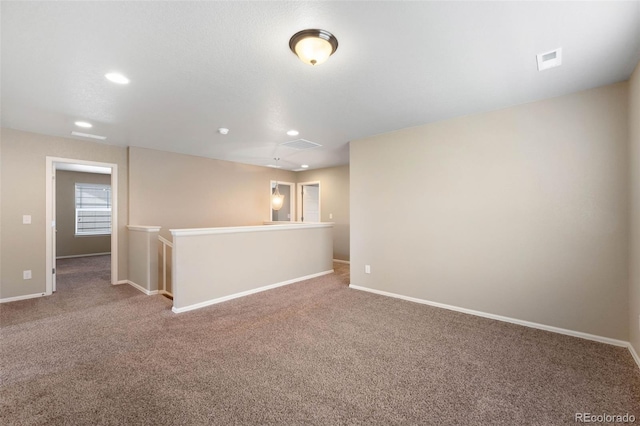 1339 Sidewinder Cir, Castle Rock, CO 80108 - carpeted empty room with baseboards and recessed lighting