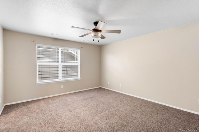 1339 Sidewinder Cir, Castle Rock, CO 80108 - unfurnished room featuring carpet and a ceiling fan