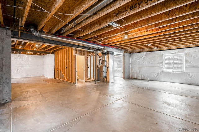 1339 Sidewinder Cir, Castle Rock, CO 80108 - below grade area featuring heating unit