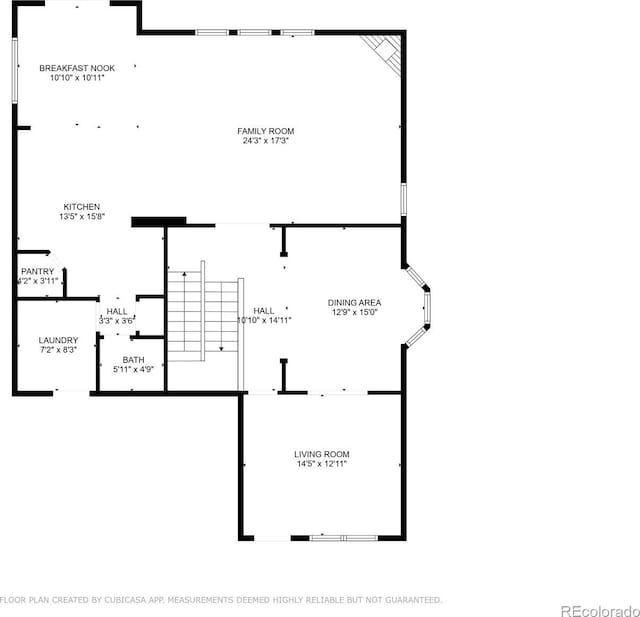 1339 Sidewinder Cir, Castle Rock, CO 80108 - view of property floor plan