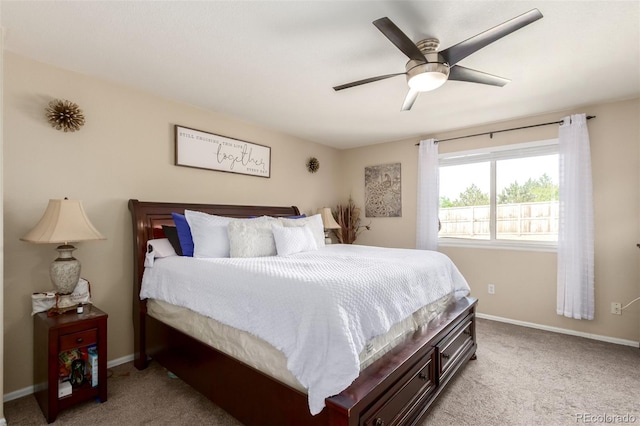 5972 S Zante Way, Aurora, CO 80015 - bedroom featuring carpet flooring and a ceiling fan