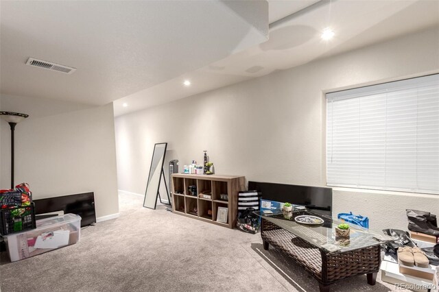 5972 S Zante Way, Aurora, CO 80015 - sitting room featuring carpet and recessed lighting