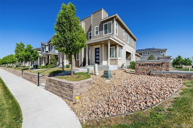 18199 E 96th Ave, Commerce City, CO 80022 - view of front of property featuring a porch