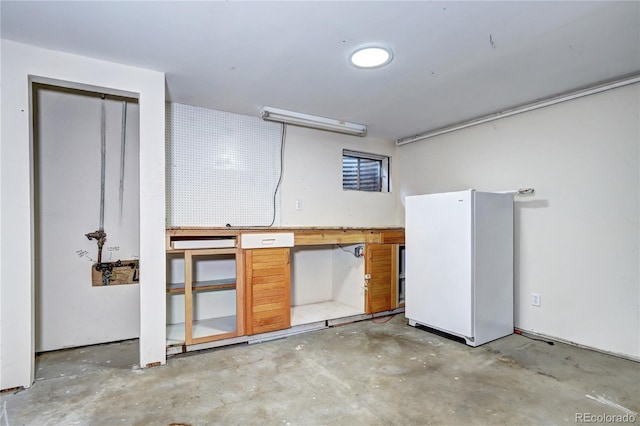 7300 Beech St, Arvada, CO 80005 - finished basement with freestanding refrigerator