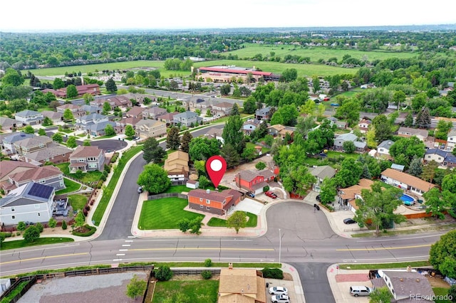7300 Beech St, Arvada, CO 80005 - aerial perspective of suburban area