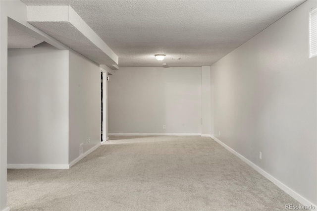 11917 Lavinia Way, Northglenn, CO 80233 - finished below grade area featuring a textured ceiling and carpet floors