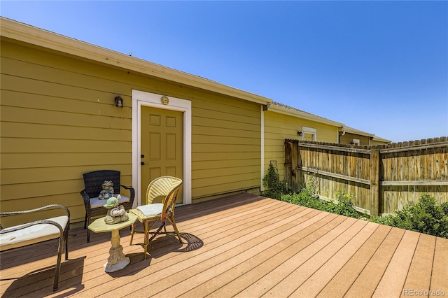 13626 Garfield St Unit A, Thornton, CO 80602 - view of wooden deck