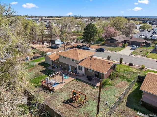 aerial view