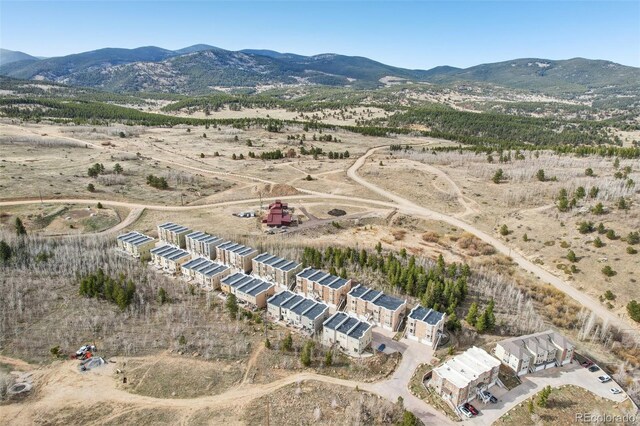 836 Vernon Dr, Central City, CO 80427 - birds eye view of property with a rural view and a mountain view