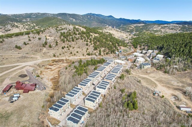 836 Vernon Dr, Central City, CO 80427 - bird's eye view with a mountain view