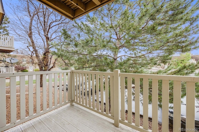 view of deck