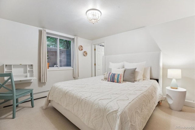 600 Vine St, Denver, CO 80206 - bedroom with light carpet and baseboards