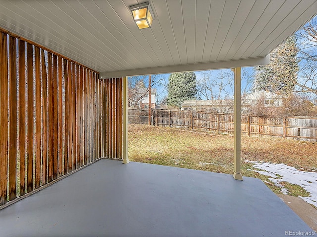 view of patio / terrace