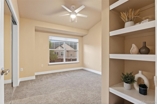 2154 Concord Ln, Superior, CO 80027 - empty room with carpet flooring, ceiling fan, and baseboards