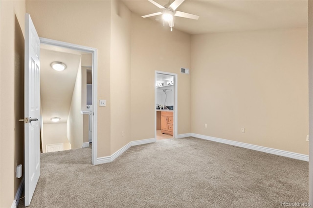 2154 Concord Ln, Superior, CO 80027 - unfurnished bedroom featuring light carpet, ensuite bath, and baseboards