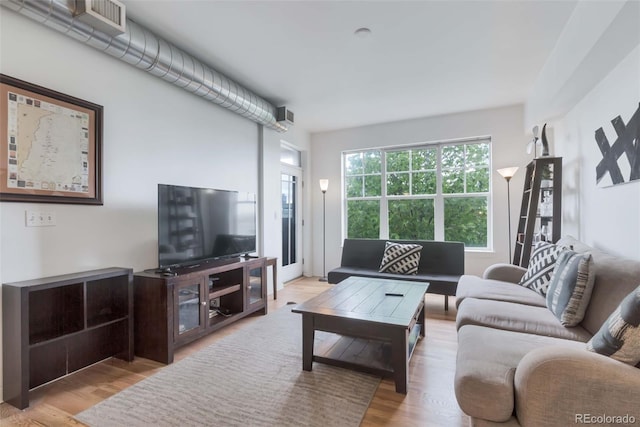 1441 Central St Unit 209, Denver, CO 80211 - living area with wood finished floors