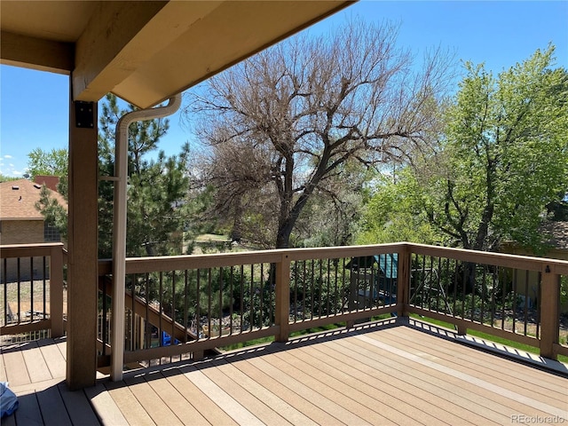 1123 S Quince Way, Denver, CO 80231 - view of wooden terrace