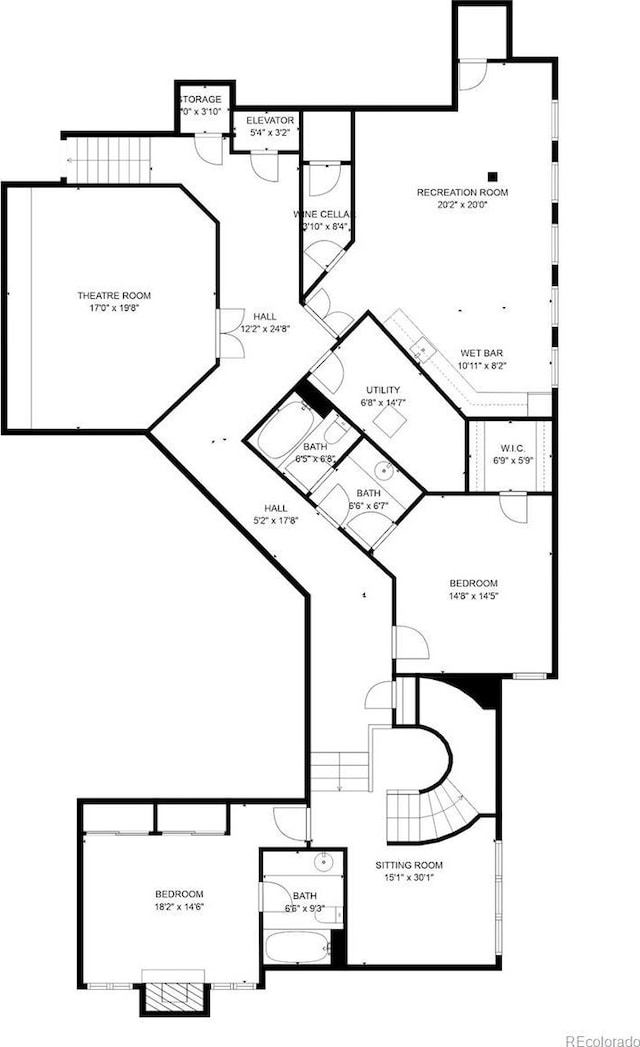 465 Monroe St, Denver, CO 80206 - floor plan / room layout
