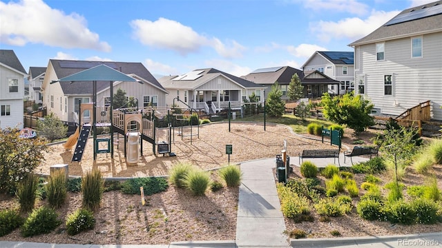 4082 Fortune Ln, Castle Rock, CO 80109 - community play area with a residential view
