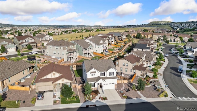4082 Fortune Ln, Castle Rock, CO 80109 - aerial perspective of suburban area