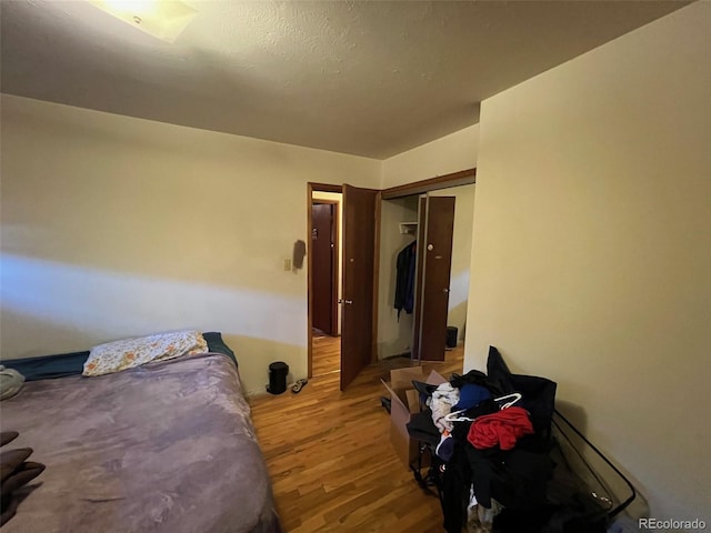 841 S 6th Ave, Brighton, CO 80601 - bedroom featuring light wood-type flooring and a closet