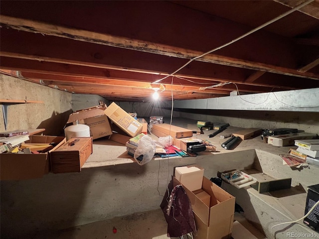 841 S 6th Ave, Brighton, CO 80601 - view of unfinished below grade area