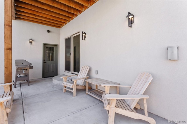 view of patio / terrace with grilling area