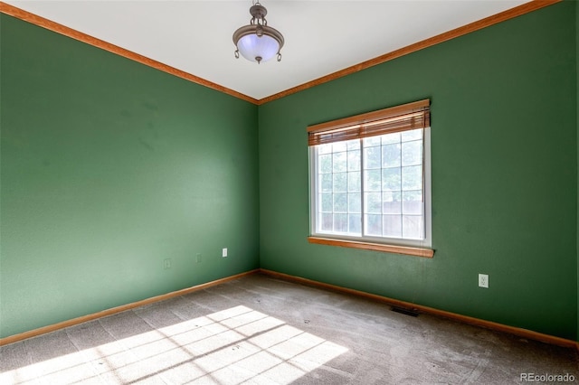 5571 S Sicily St, Aurora, CO 80015 - unfurnished room with carpet flooring and ornamental molding