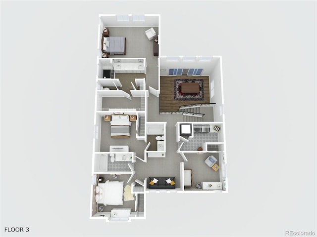 9016 Moondance Dr, Littleton, CO 80125 - view of floor plan / room layout