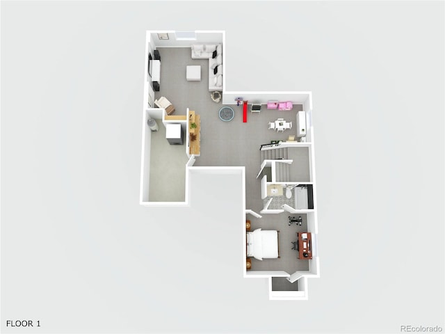 9016 Moondance Dr, Littleton, CO 80125 - view of home floor plan