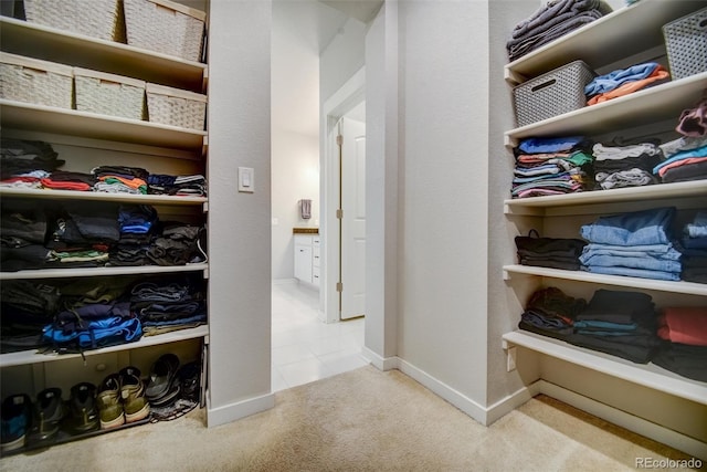 5771 Slate River Pl, Brighton, CO 80601 - spacious closet with carpet floors