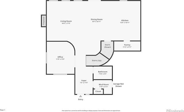 10091 Hannaway Dr, Colorado Springs, CO 80924 - floor plan / room layout