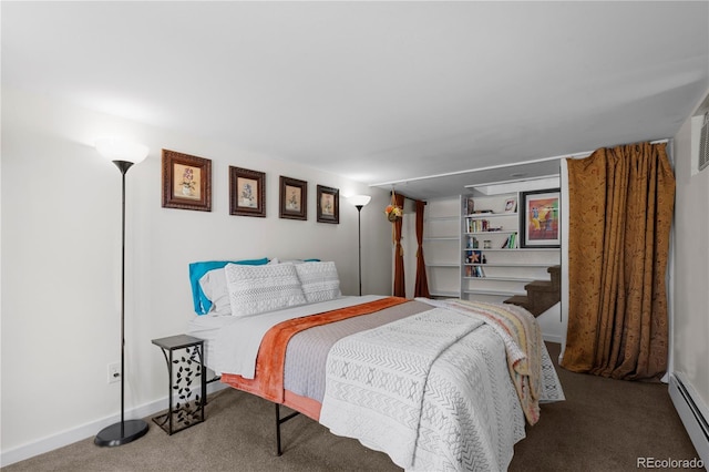 831 Manitou Blvd, Colorado Springs, CO 80904 - carpeted bedroom featuring baseboard heating