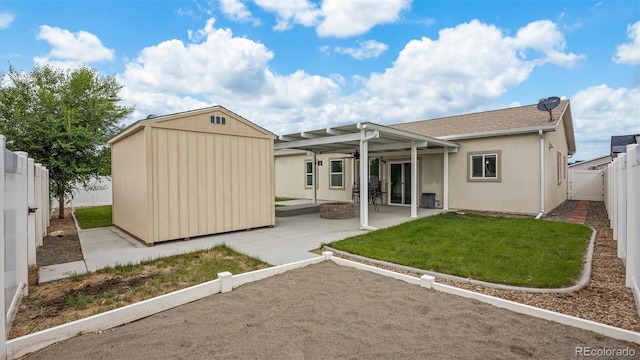2891 Streamside Ave, Grand Junction, CO 81501 - back of property featuring a patio and a gate