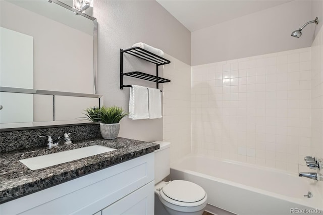 499 Wright St Unit 308, Lakewood, CO 80228 - bathroom with vanity,  shower combination, and toilet