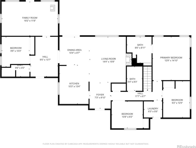 home floor plan