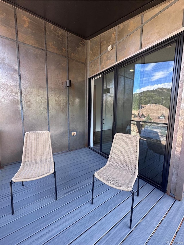 1282 N Crystal Rd, Lake George, CO 80827 - view of wooden terrace