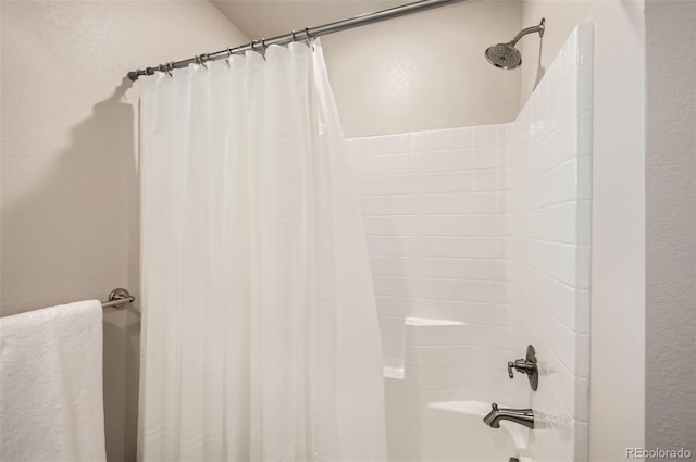 1746 Westward Cir Unit 1, Eaton, CO 80615 - bathroom with shower / bath combo with shower curtain