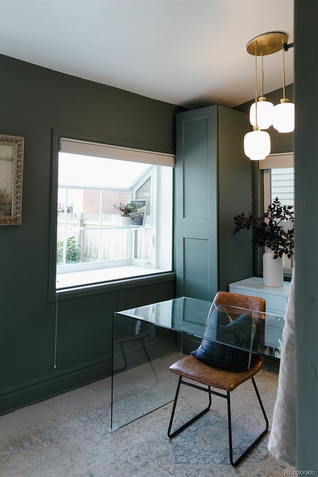 3410 W 31st Ave, Denver, CO 80211 - dining space featuring plenty of natural light and tile patterned flooring