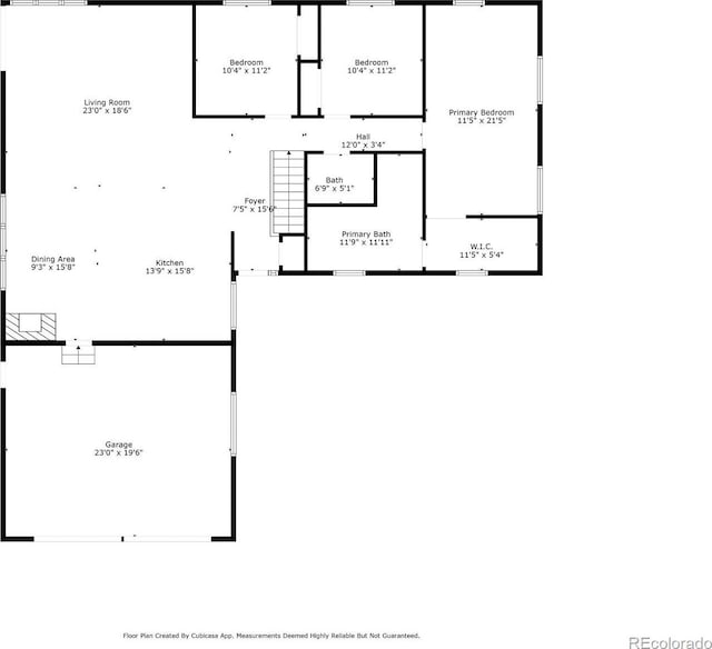 7120 S Sheridan Ct, Littleton, CO 80128 - home floor plan