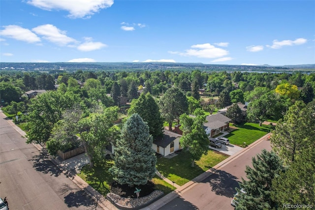 7120 S Sheridan Ct, Littleton, CO 80128 - aerial view of a forest