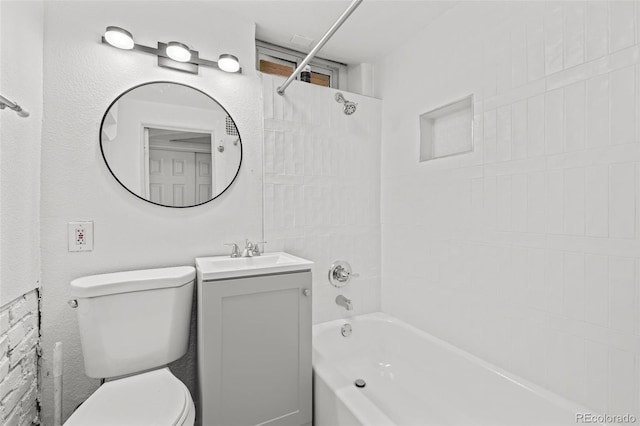14 S Lincoln St Unit 16, Denver, CO 80209 - bathroom featuring tub / shower combination and vanity