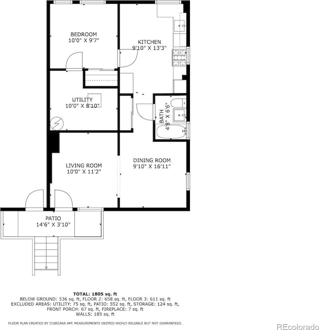 14 S Lincoln St Unit 16, Denver, CO 80209 - view of property floor plan