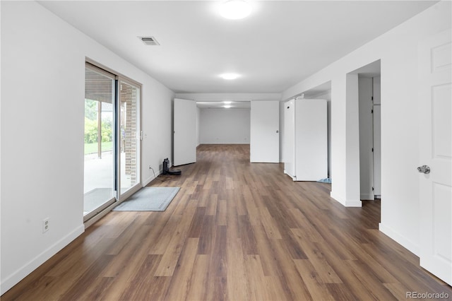 5292 W Fair Dr, Littleton, CO 80123 - unfurnished room featuring wood finished floors and baseboards