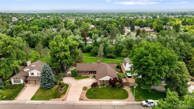 5292 W Fair Dr, Littleton, CO 80123 - aerial view of residential area