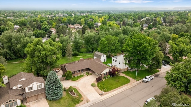 5292 W Fair Dr, Littleton, CO 80123 - aerial perspective of suburban area