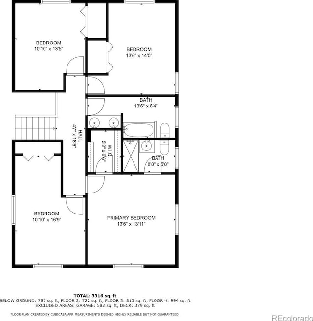 591 Nome St, Aurora, CO 80010 - home floor plan