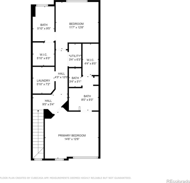 15546 W 64th Loop Unit C, Arvada, CO 80007 - view of floor plan / room layout